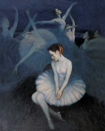 王嫩 1992年作 芭蕾舞